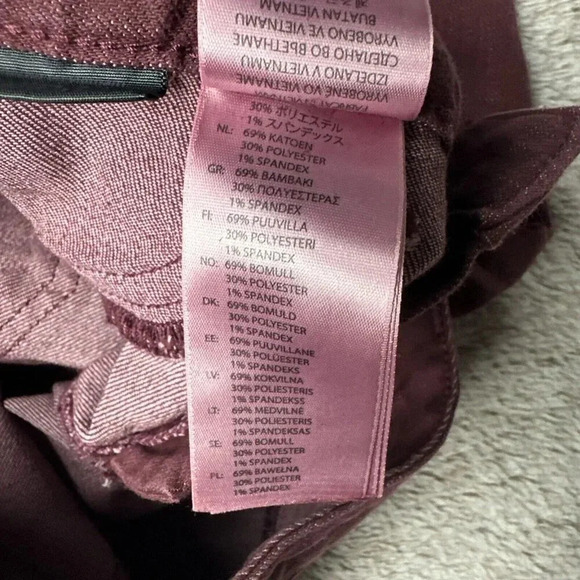 Fox Racing Women’s Ripper Jeggings  Burgundy Size 7/ 28 New $79.50 - Picture 14 of 16